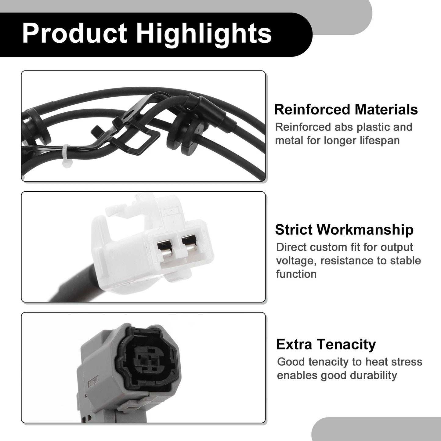 ABS Wheel Speed Sensor 1 Pcs for Toyota Corolla (2007–2013)
