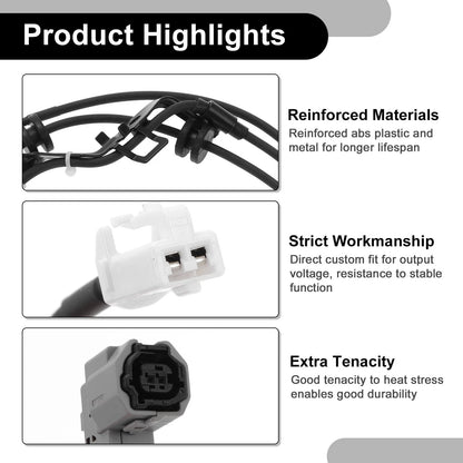 ABS Wheel Speed Sensor 1 Pcs for Toyota Corolla (2007–2013)