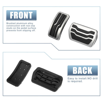 Accelerator & Brake Pedal Cover Set for Ford Escape (2001-2022) - 2 x Covers
