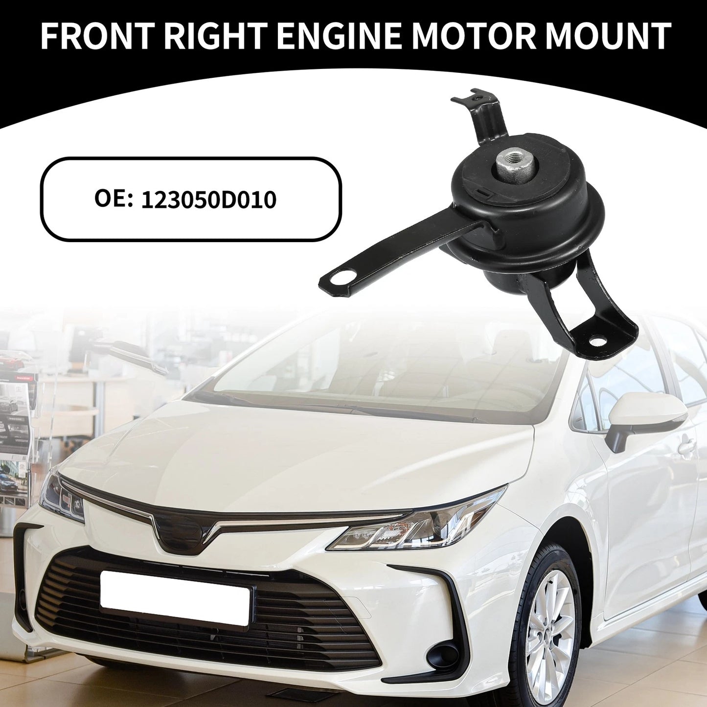 Front Engine Motor Mount for Toyota Corolla 1.8L (1998-2002)