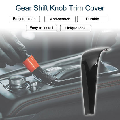 ABS Gear Shift Knob Cover for BMW 1 3 Series Z4 X1 E90 E92 (2006-2013)