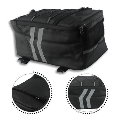 Rear Rack Bag / 8L / Waterproof Reflective for Bicycles