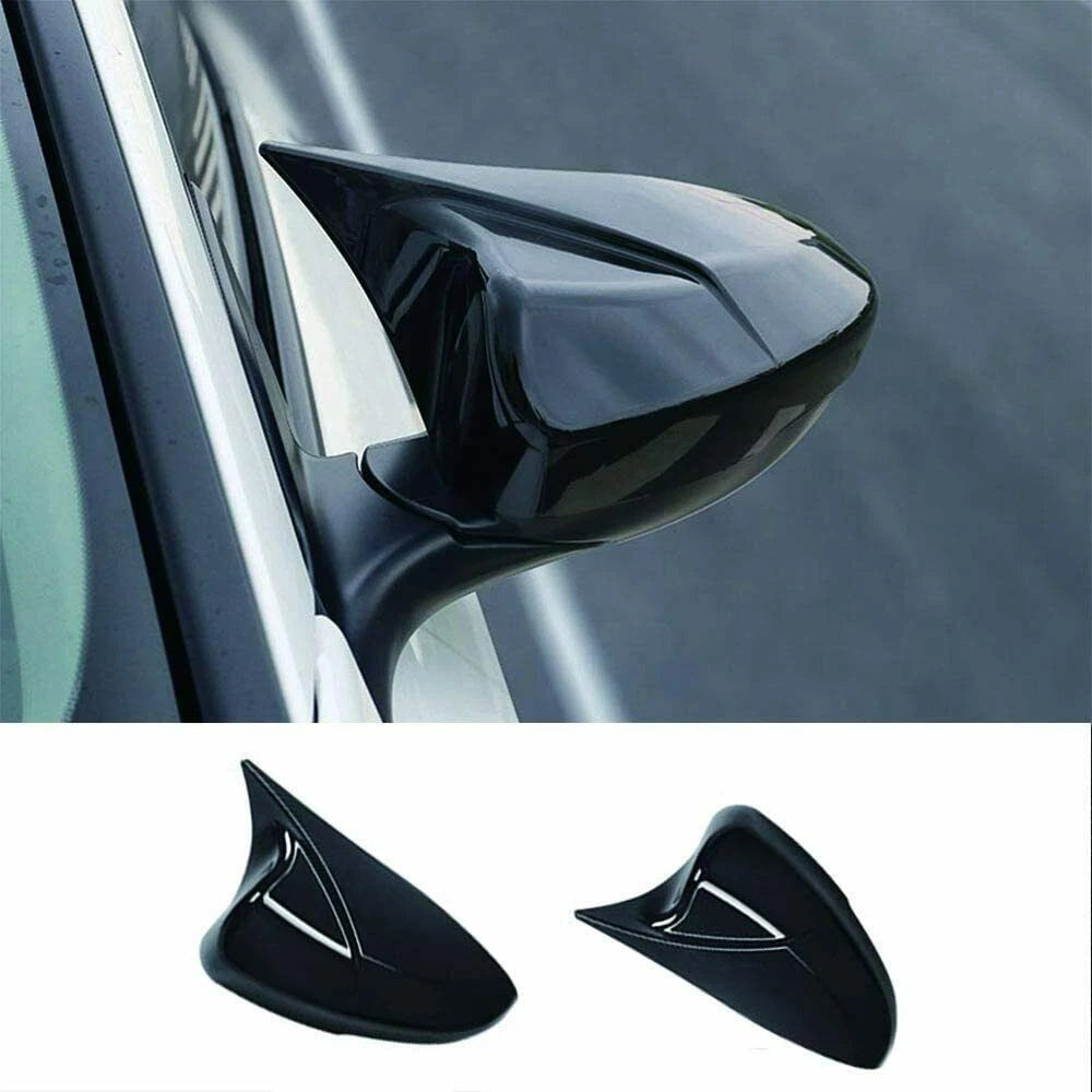 Glossy Black Side Rearview Mirror Cover Cap Trim for Honda Accord (2018–2020)