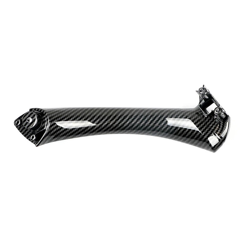 Carbon Style Door Handle Knob KIt Parts Fit For BMW E90 E91 E92 E93 Series 3