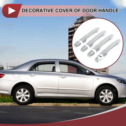 Car Door Handle Covers  for Honda CR-V (2012-2016) Silver Tone ABS