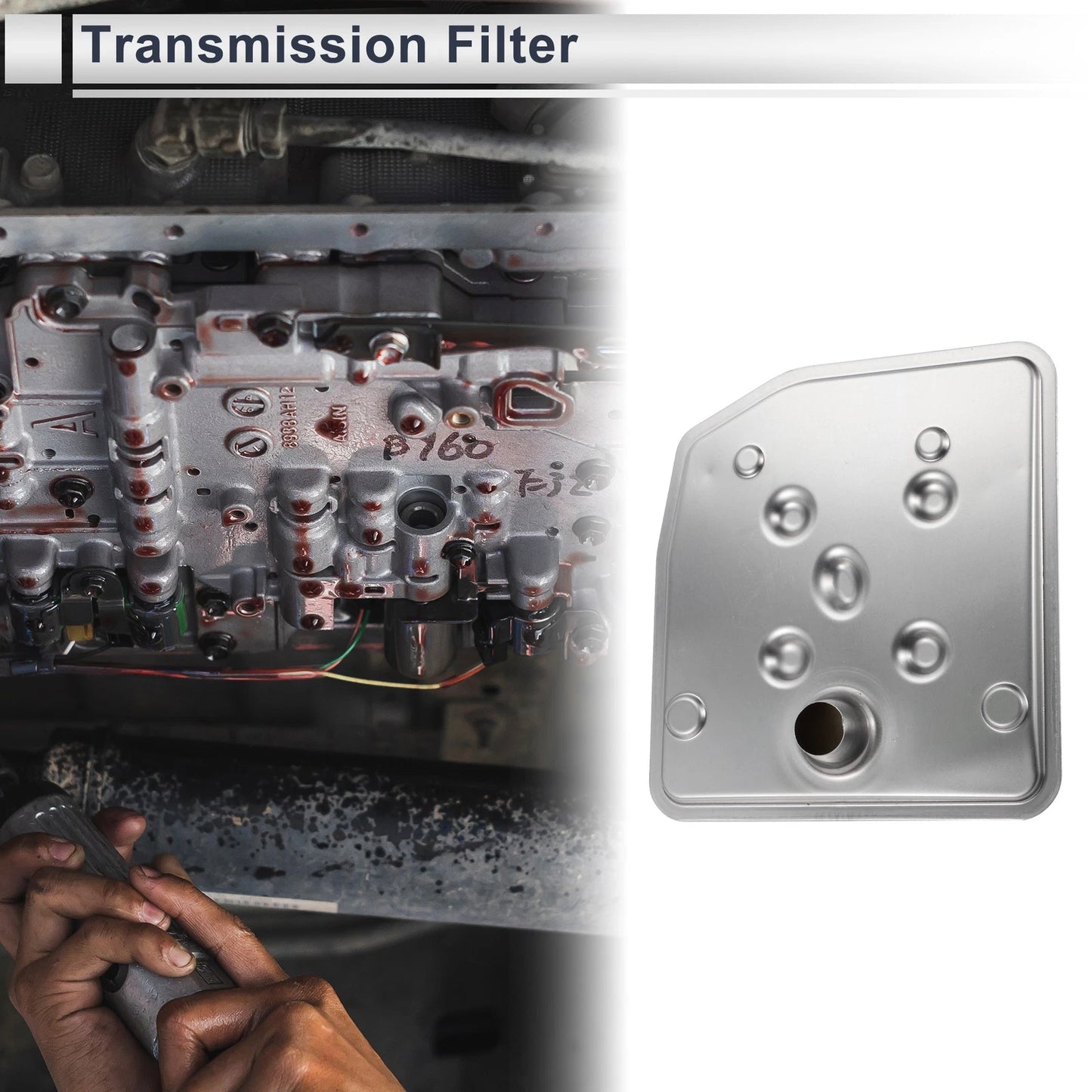 6R80 Transmission Filter for Ford F-150 (2015-2020) - 1 x Engine Part
