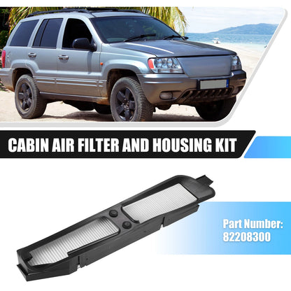 Car Cabin Air Filter & Housing Kit for Jeep Grand Cherokee (2011-2020)