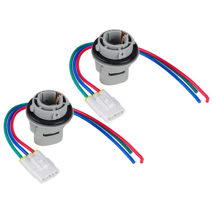 2 x Turn Signal Bulb Socket for Honda Accord, Civic, Element, Odyssey (2003-2012)