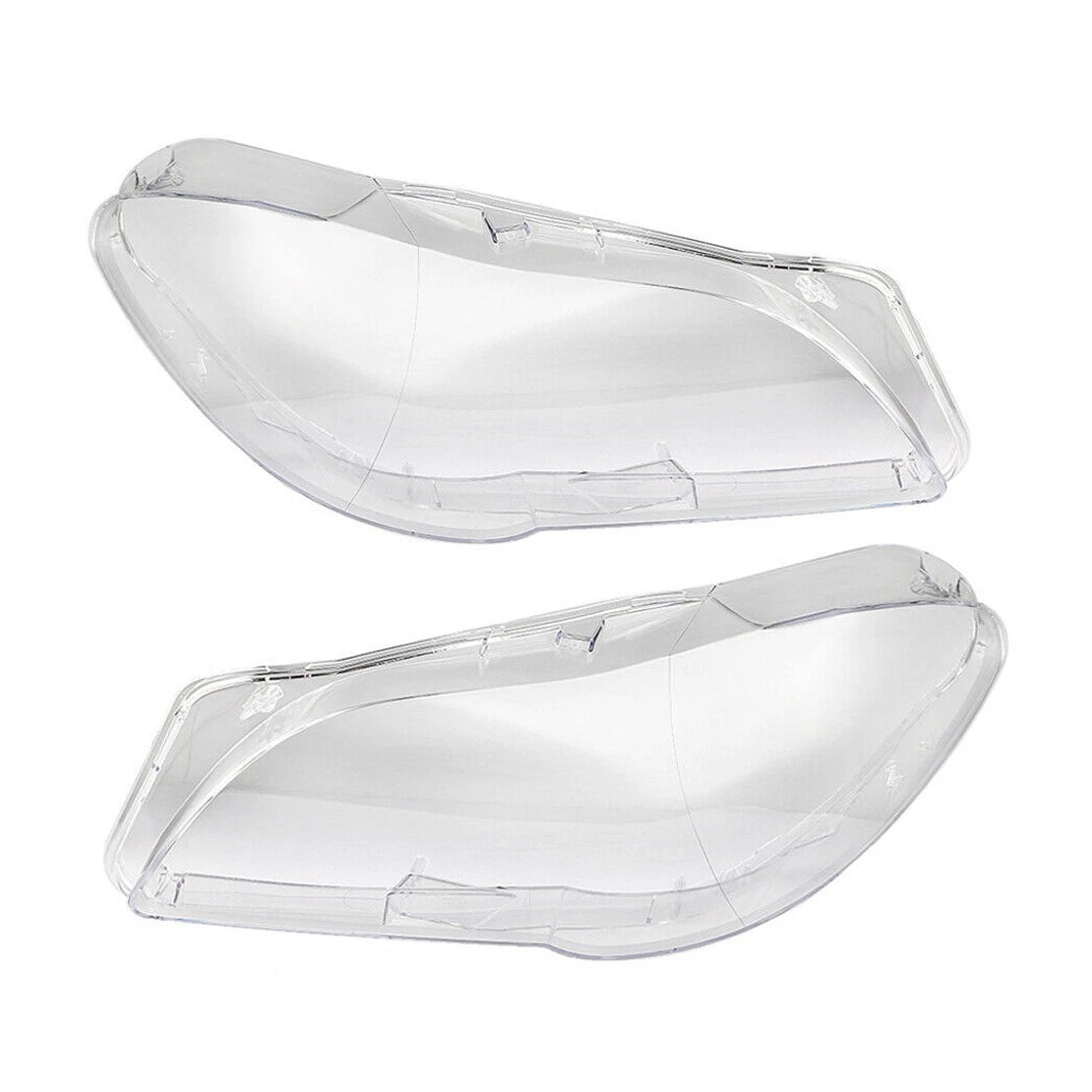 2 x Headlight Glass Lens Diffuser Cover for BMW F10 F11 F18 520 525 (2010-2017)