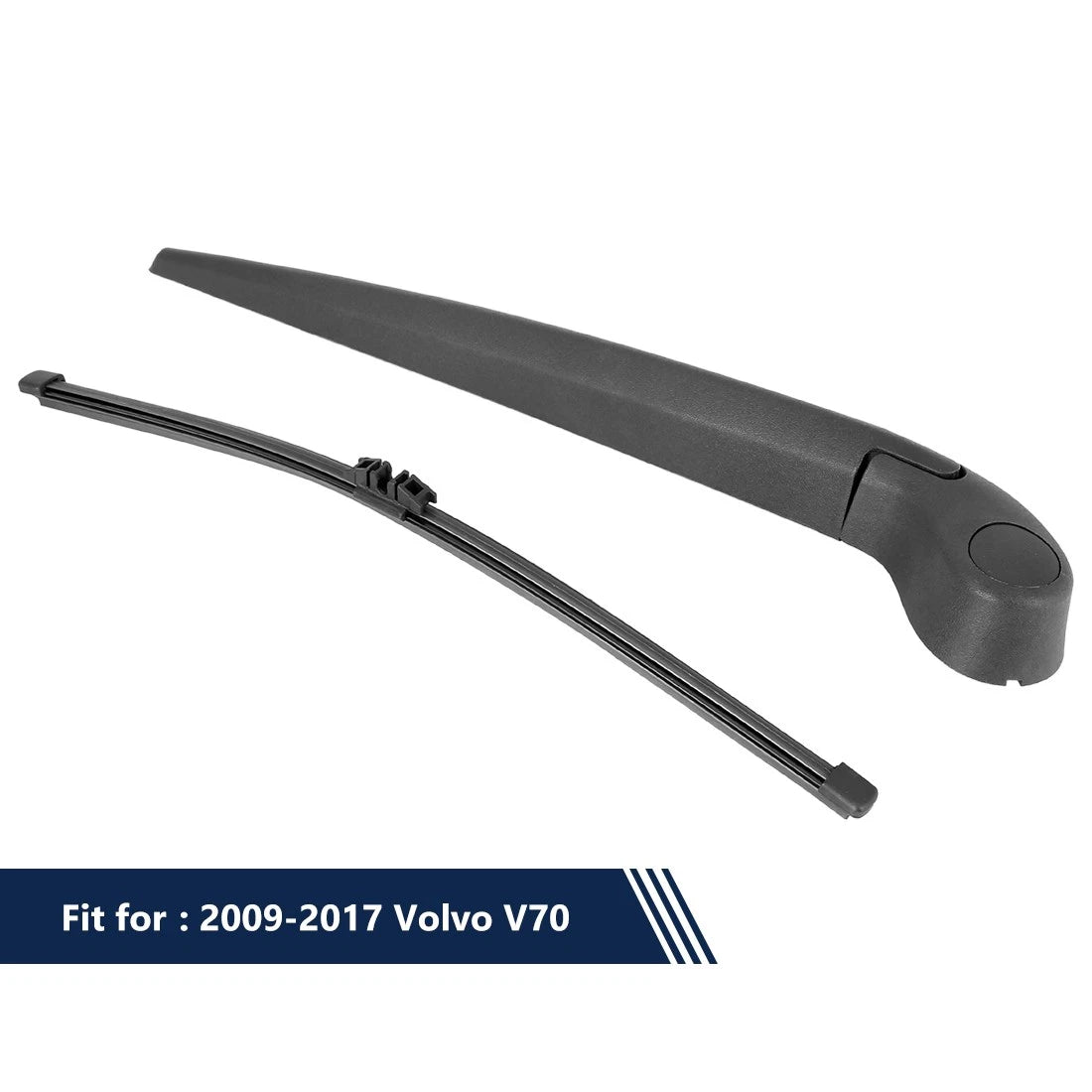 350mm 14" Rear Windshield Wiper Blade Arm Set for Volvo V70 (2009-2017)