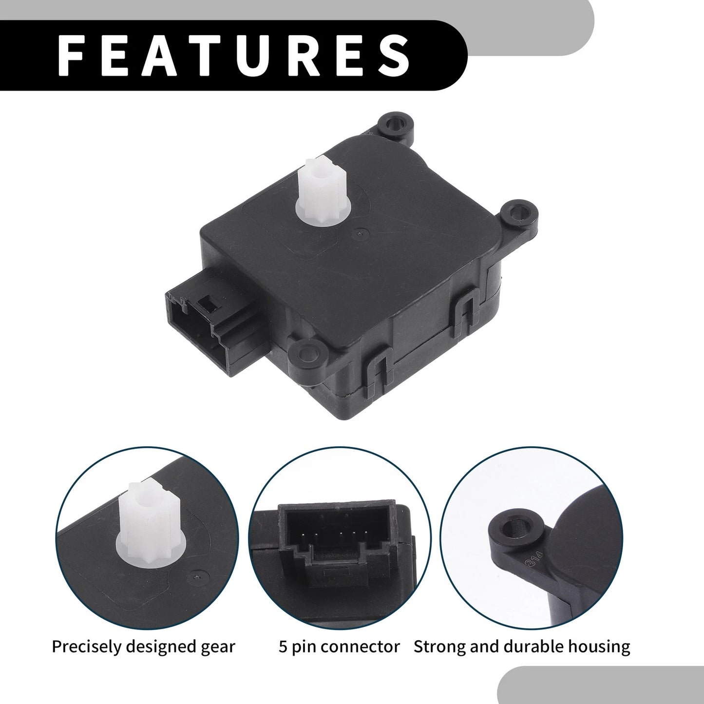 HVAC Heater Blend Door Actuator for Mazda 6 (2009-2013)