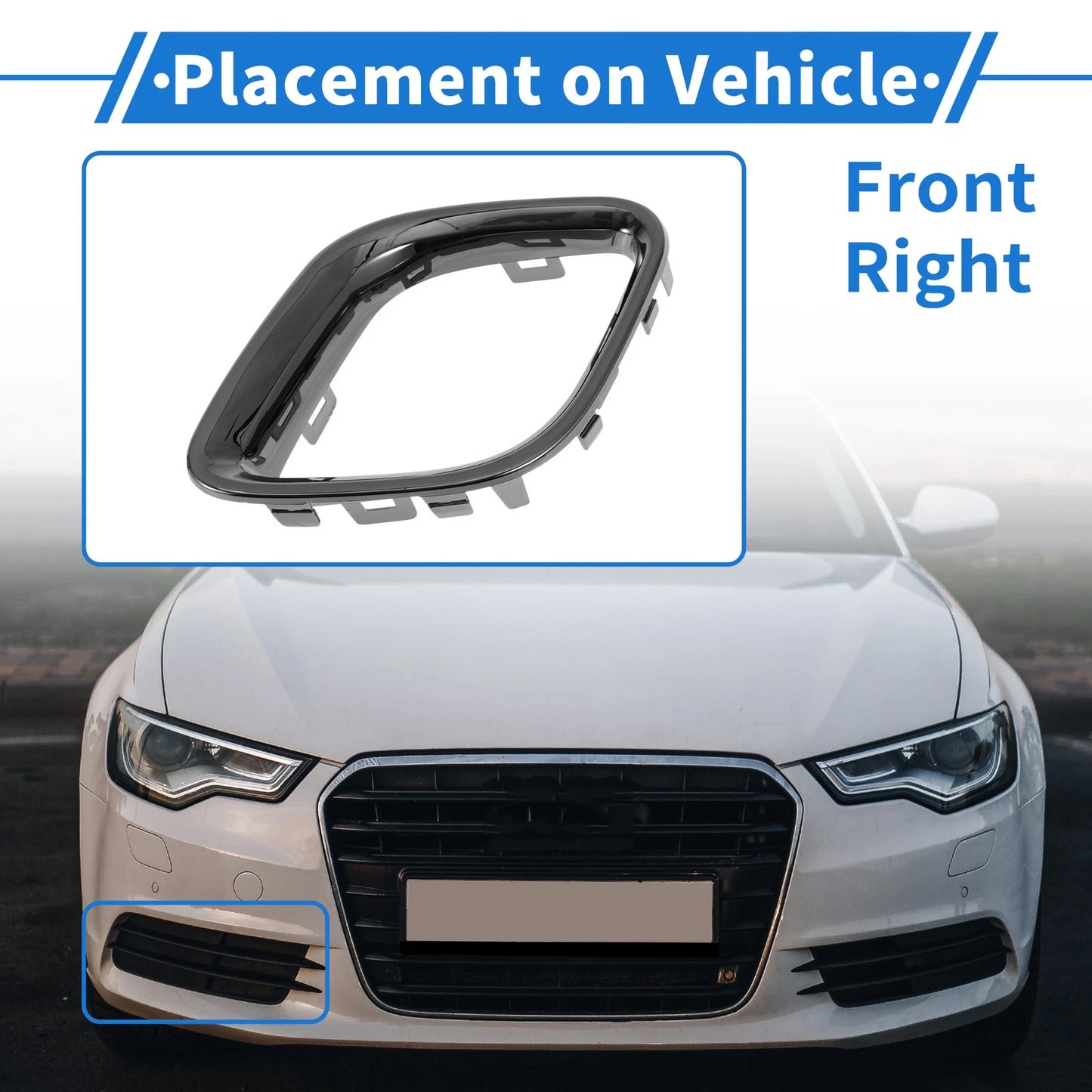 1 x Front Right Fog Light Grill for Buick Envision (2021–2023)