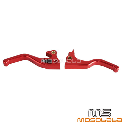 Handlebar Brake Clutch Lever Kit for Harley Sportster Custom XL1200C (2004-2023)