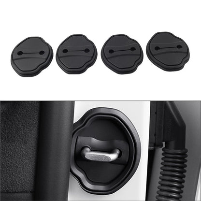 Blk Door Lock Cover for BMW X1 U11 U12 i3 i4 i5 2 3 7 Series G20 G11 (2016-2023)