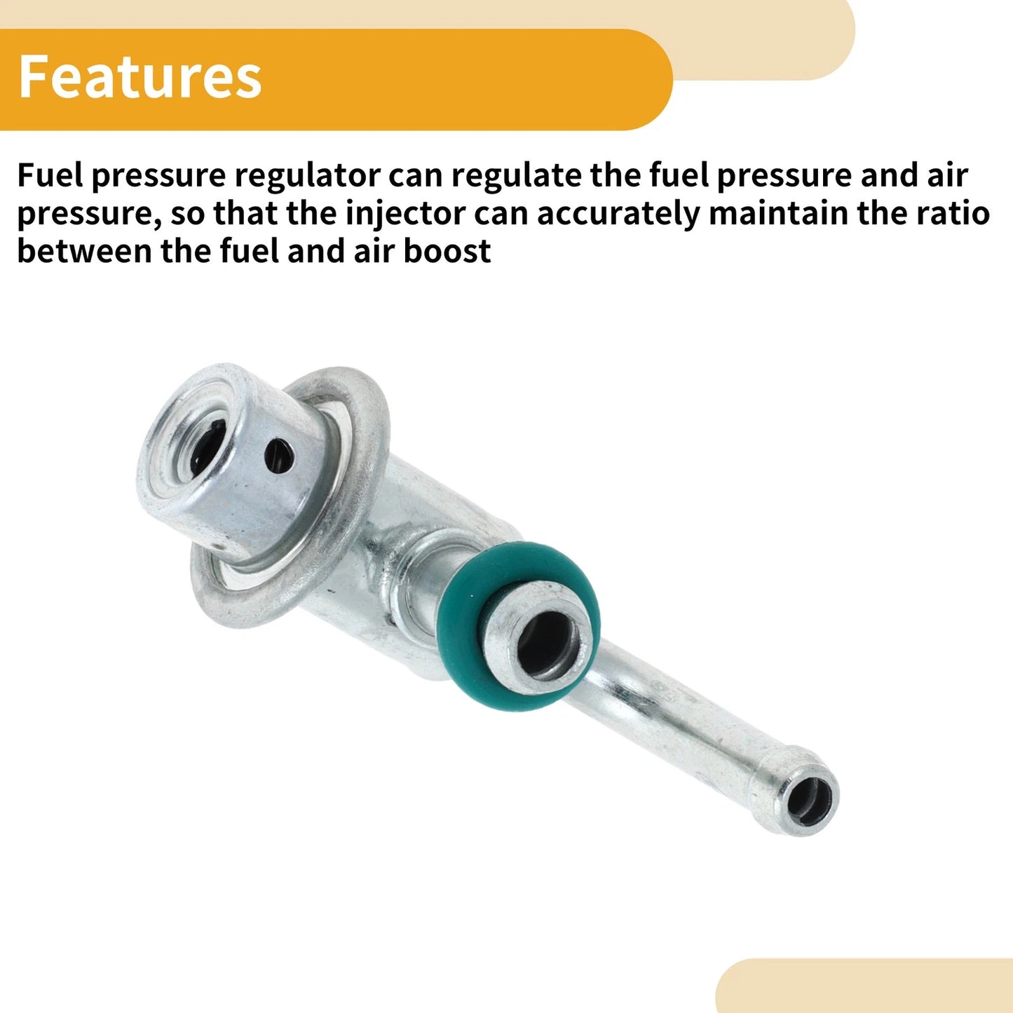 Fuel Pressure Regulator Metal for Toyota Highlander (2001-2003) 1 Pc