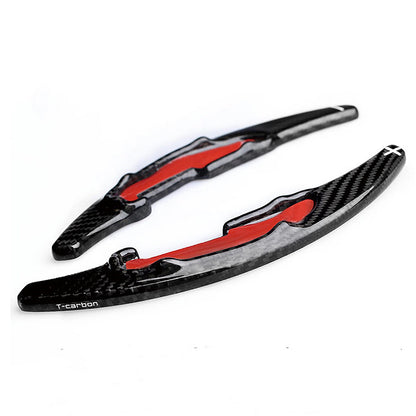 2 x Carbon Fiber Shift Paddle Extensions for BMW M2 M3 M5 M6 (2014-2018)
