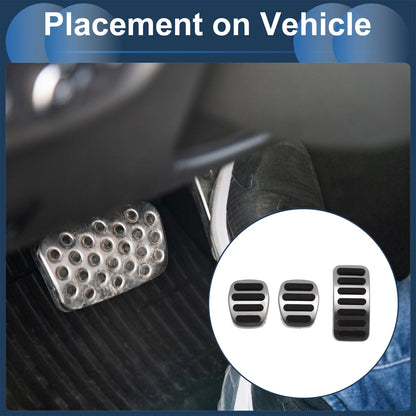 Stainless Steel Foot Accelerator Pedal Covers for Volvo V60 (2011-2018)