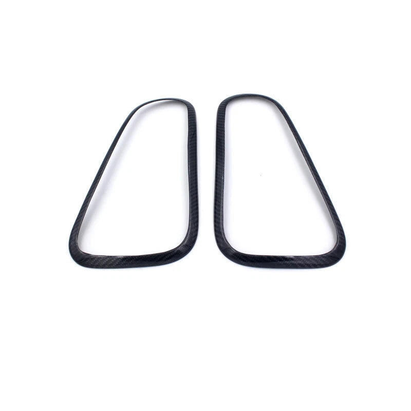 Real Carbon Fiber Rear Side Taillight Cover Trim for Mini Cooper R50 R53 R52