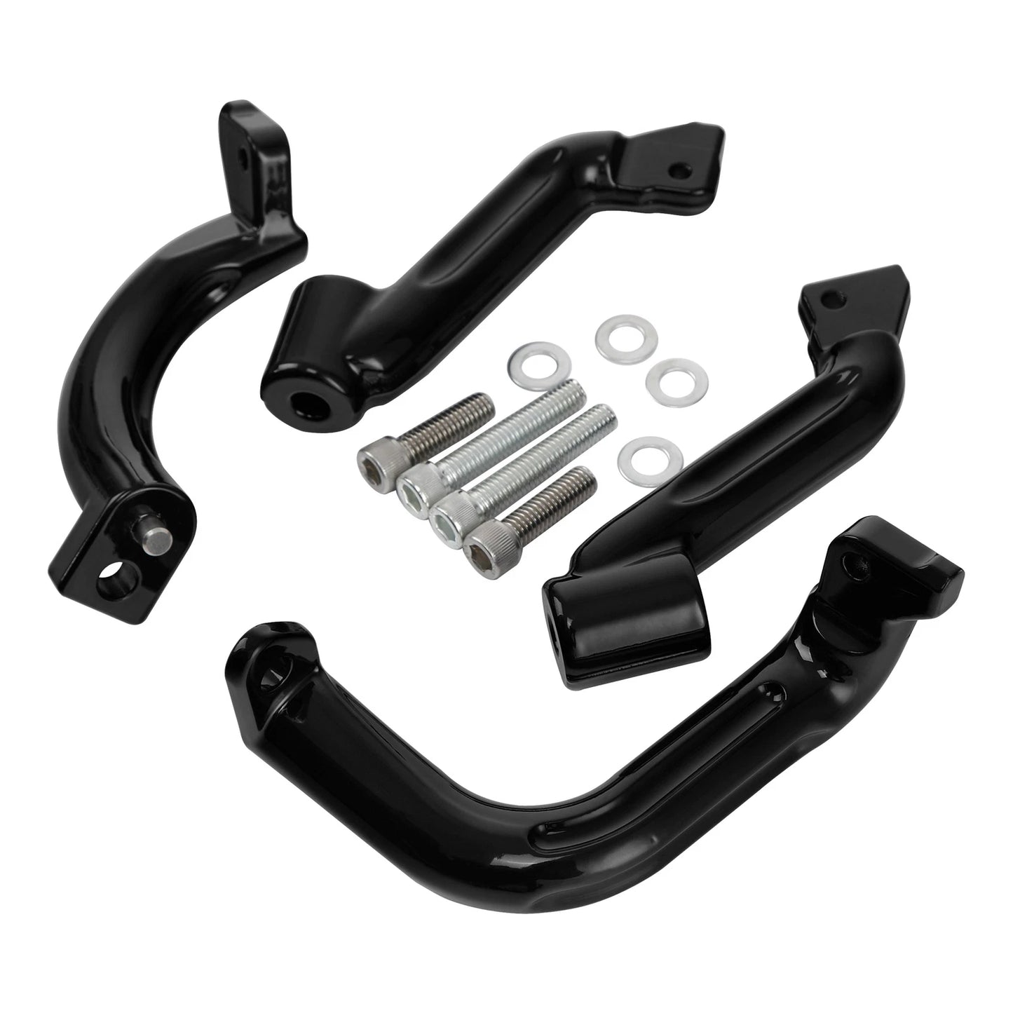 Driver Rider Floorboards Footboards Mount Bracket for Harley Road King (14-24)