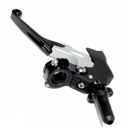 CNC Black Foldable Clutch Lever Perch Assembly for PIT PRO MX Dirt Bike