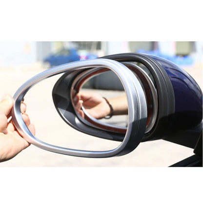 Rearview Mirror Glass Frame Decorate Trim fit For Alfa Romeo Giulia 2017-2018