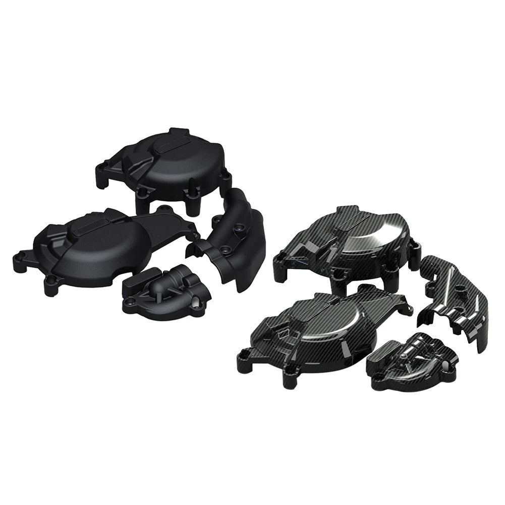 Black Engine Cover for Yamaha MT-07 XSR700 FZ-07 MT-07 Tracer (2014-2024)