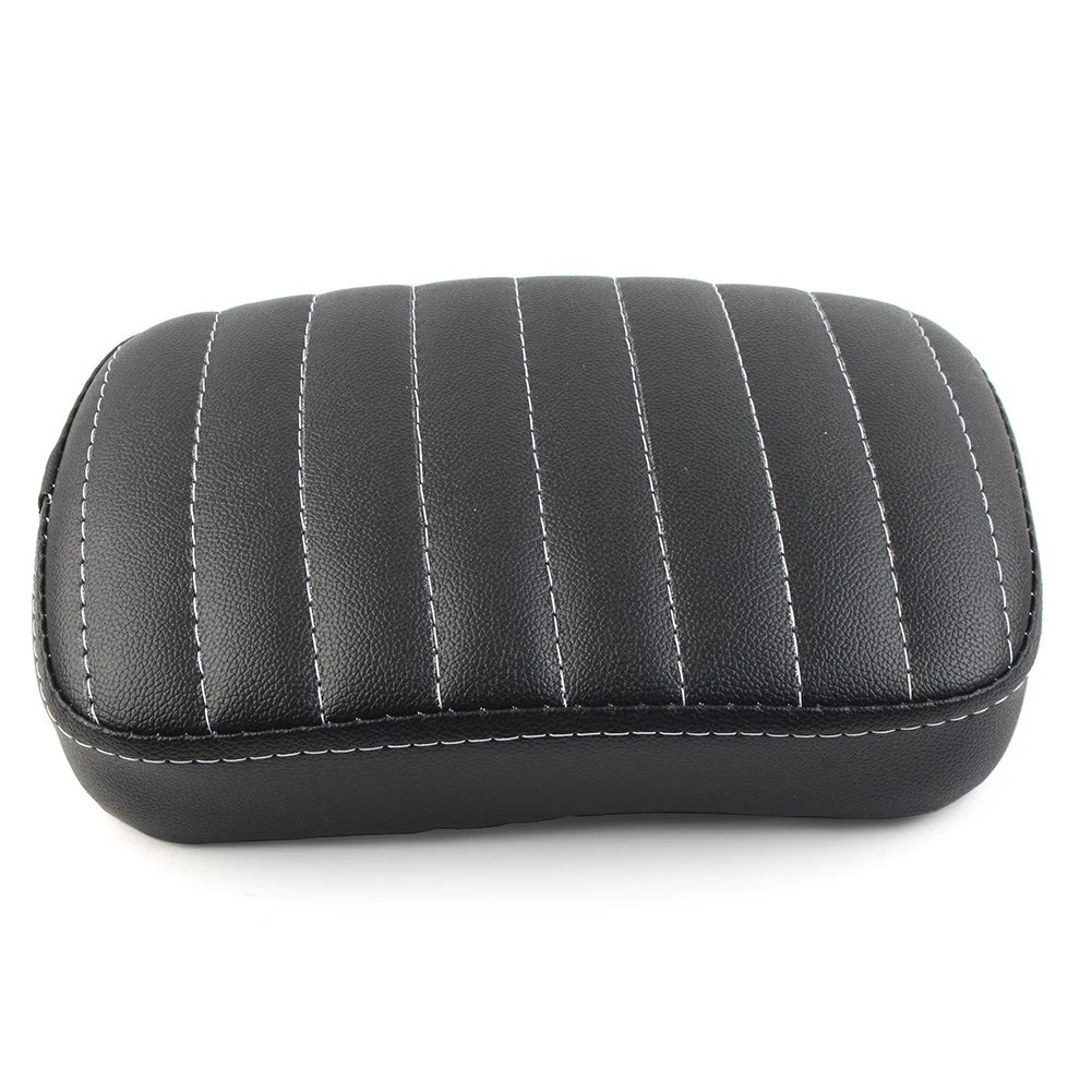 Rear Passenger Seat Pillion Pad with Suction Cups for Harley