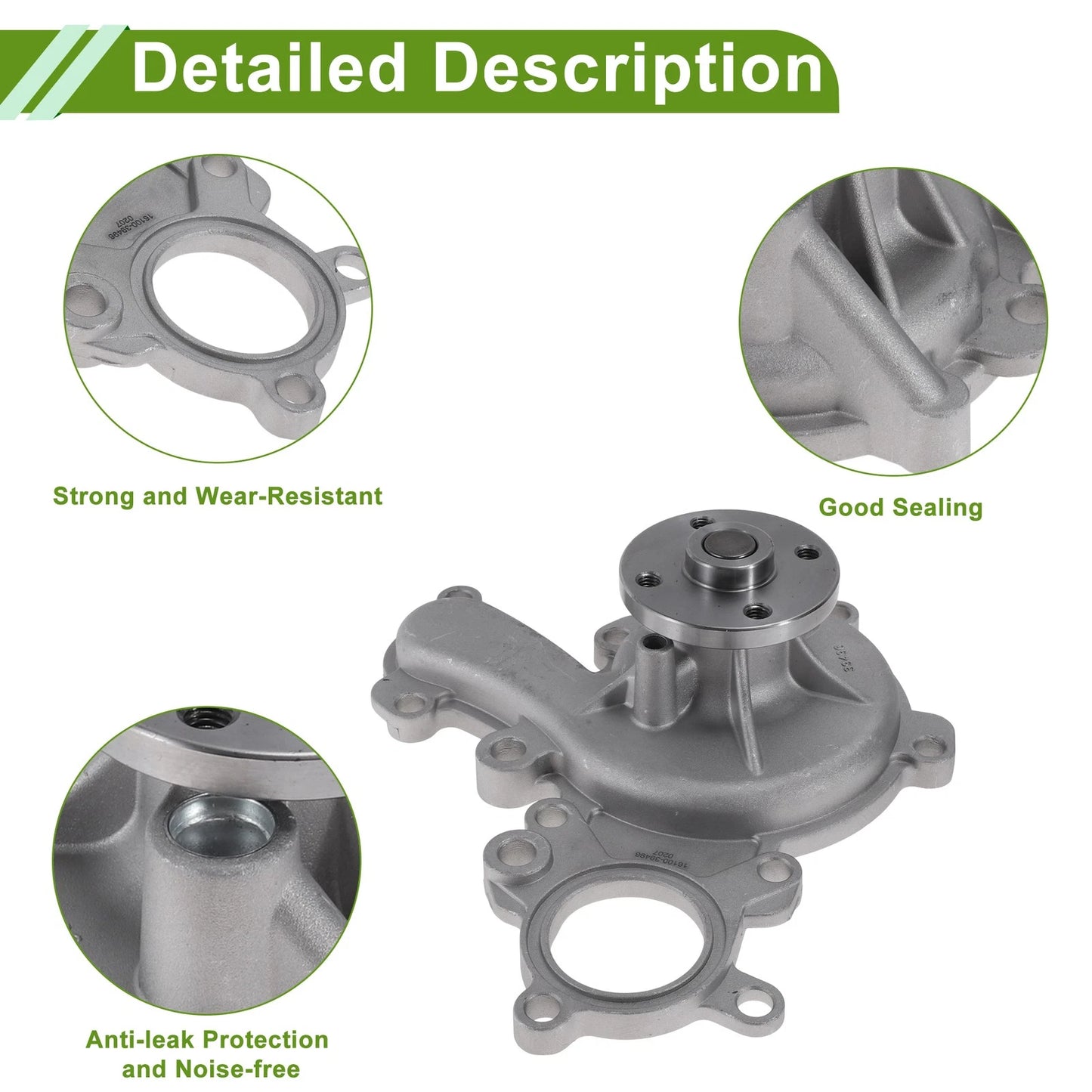 Water Pump for Toyota Land Cruiser (2008-2021)