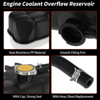 Coolant Expansion Reservoir Tank with Hose for Infiniti QX56 QX80