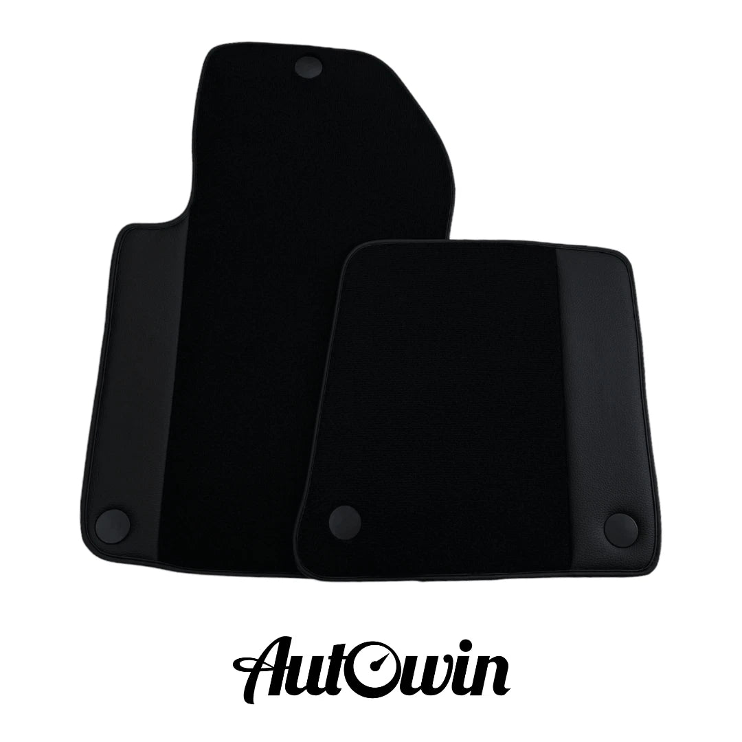 AutoWin Black Floor Mats for Ferrari 612 Scaglietti (2004-2011)