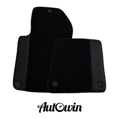 AutoWin Black Floor Mats for Ferrari 612 Scaglietti (2004-2011)