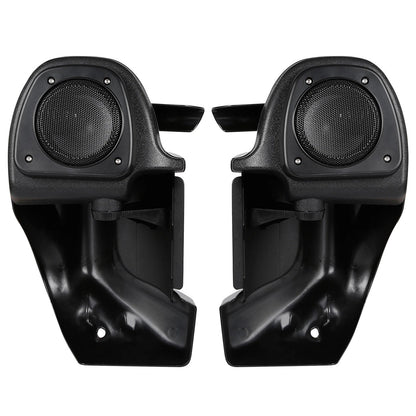 Vented Leg Fairing Speakers for Harley Electra Glide Road King (1983 - 2013)