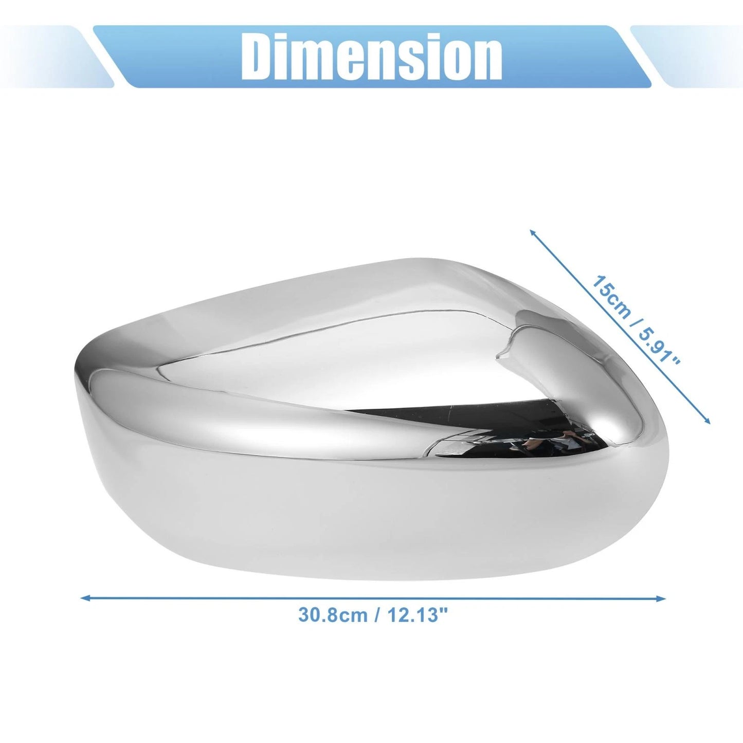 Chrome Plated Full Mirror Covers for Nissan Altima (2013-2018)