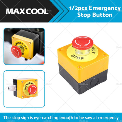 1 x Push Button Switch E-Stop for AU Emergency Shut Off