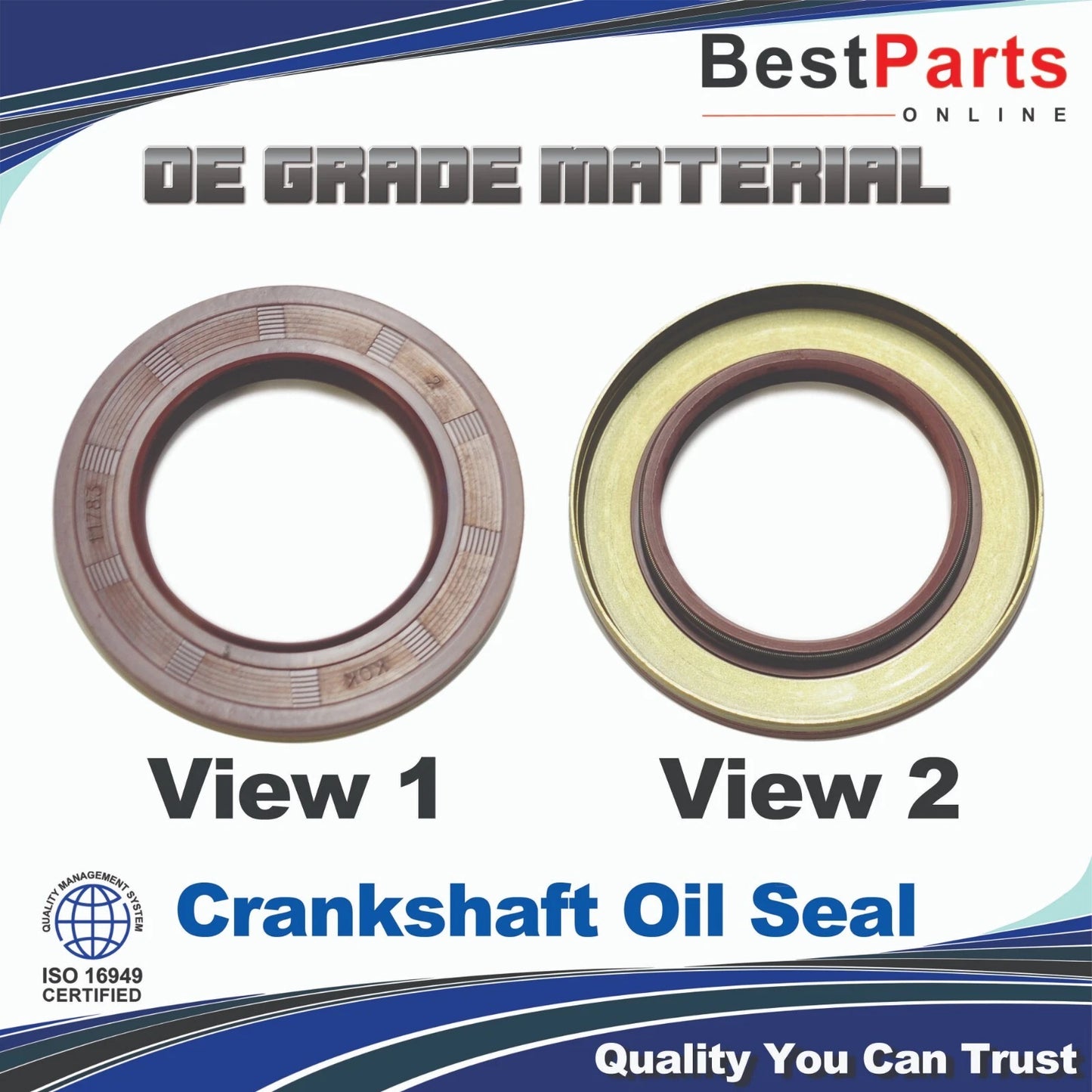 Engine Crankshaft Seal for Dodge Ram 1500 (2002–2010)