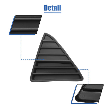 Front Left Driver Side Fog Light Grille Cover for Ford Focus (2012-2018)