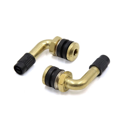 4 x Bent Screw Head Valve Stems Caps for Motorcycle Tires