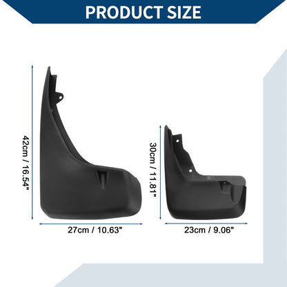 Mud Flaps Splash Guards 1 Set for Land Rover Freelander (2007-2015)