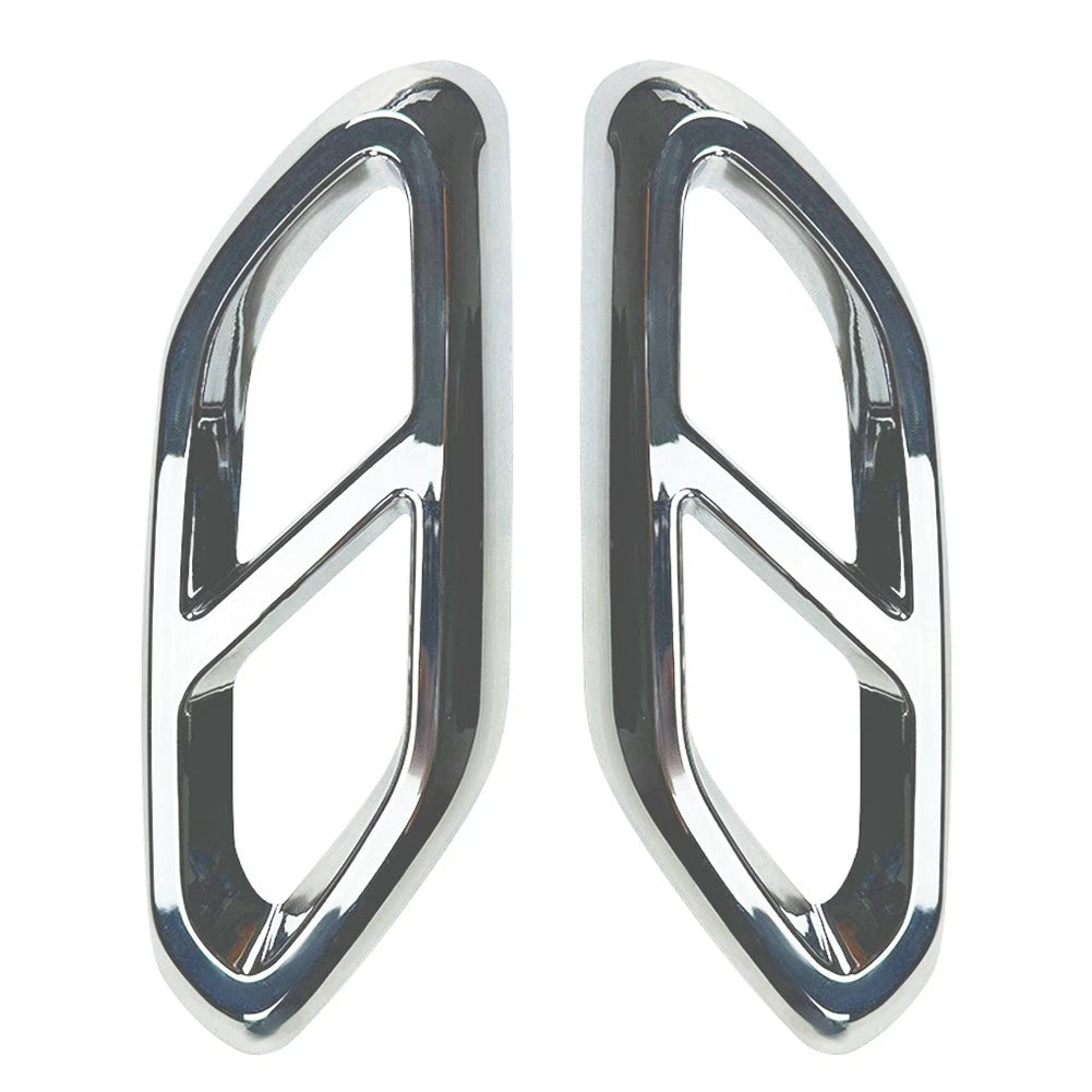 Exhaust Tail Pipe Muffler Tip Covers for Mercedes Benz GLC Class X254 (2022+)
