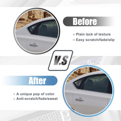Rear Side Window Louvers for Nissan Sentra 2013-2019 (2013-2019)