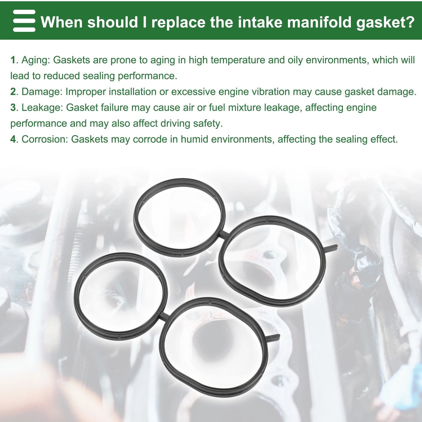 Intake Manifold Gasket for Honda CR-V (2001-2007)