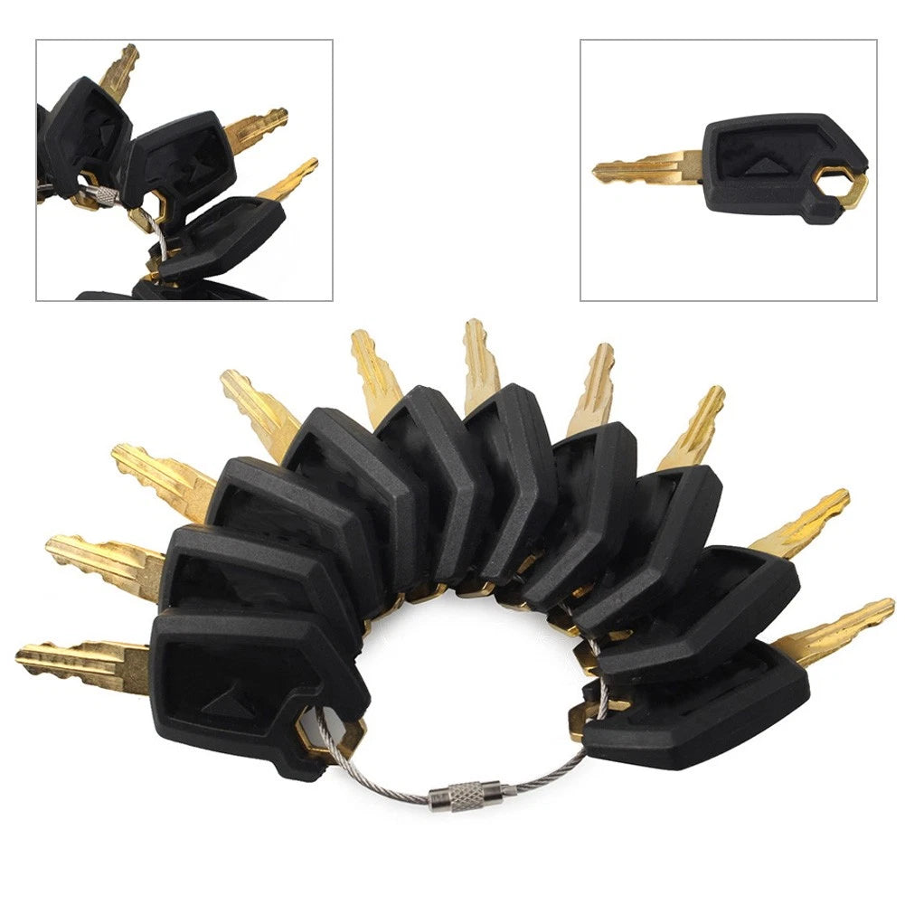Caterpillar CAT 980K 980H Ignition Keys 2 x 5P8500 for Heavy Equipment