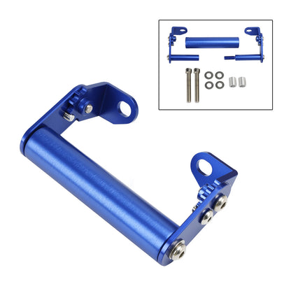 22mm CNC Blue Phone Holder for Motorcycle