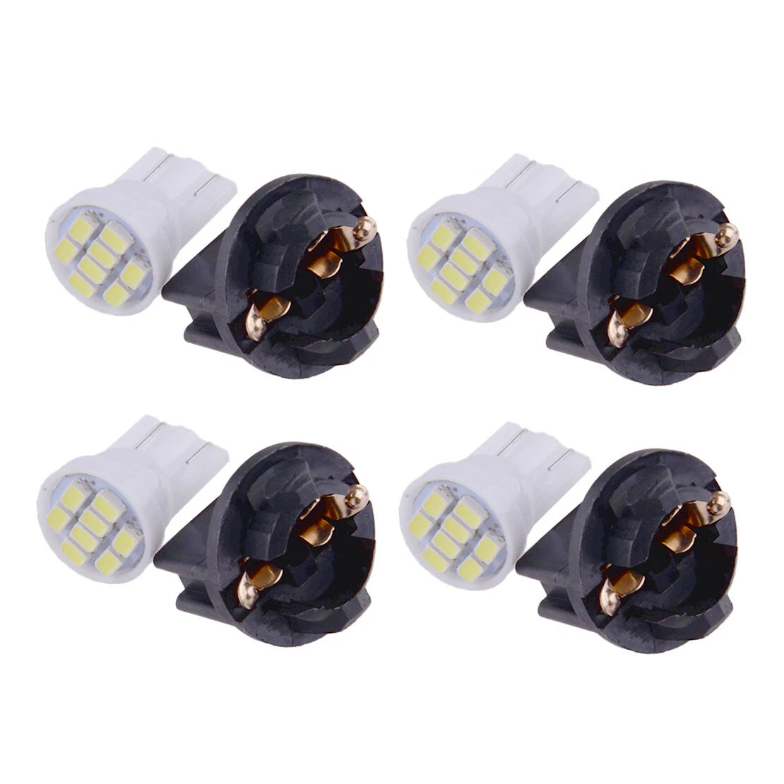 4 x T10 LED Instrument Panel Light Bulbs for Chevy Corvette C4 (1984-1989)