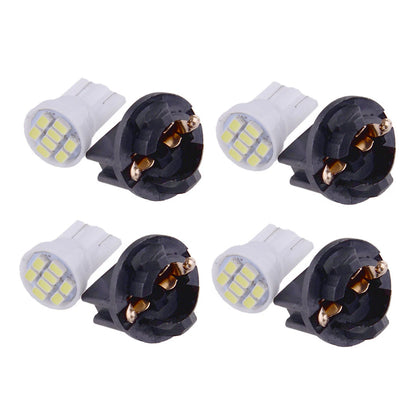 4 x T10 LED Instrument Panel Light Bulbs for Chevy Corvette C4 (1984-1989)