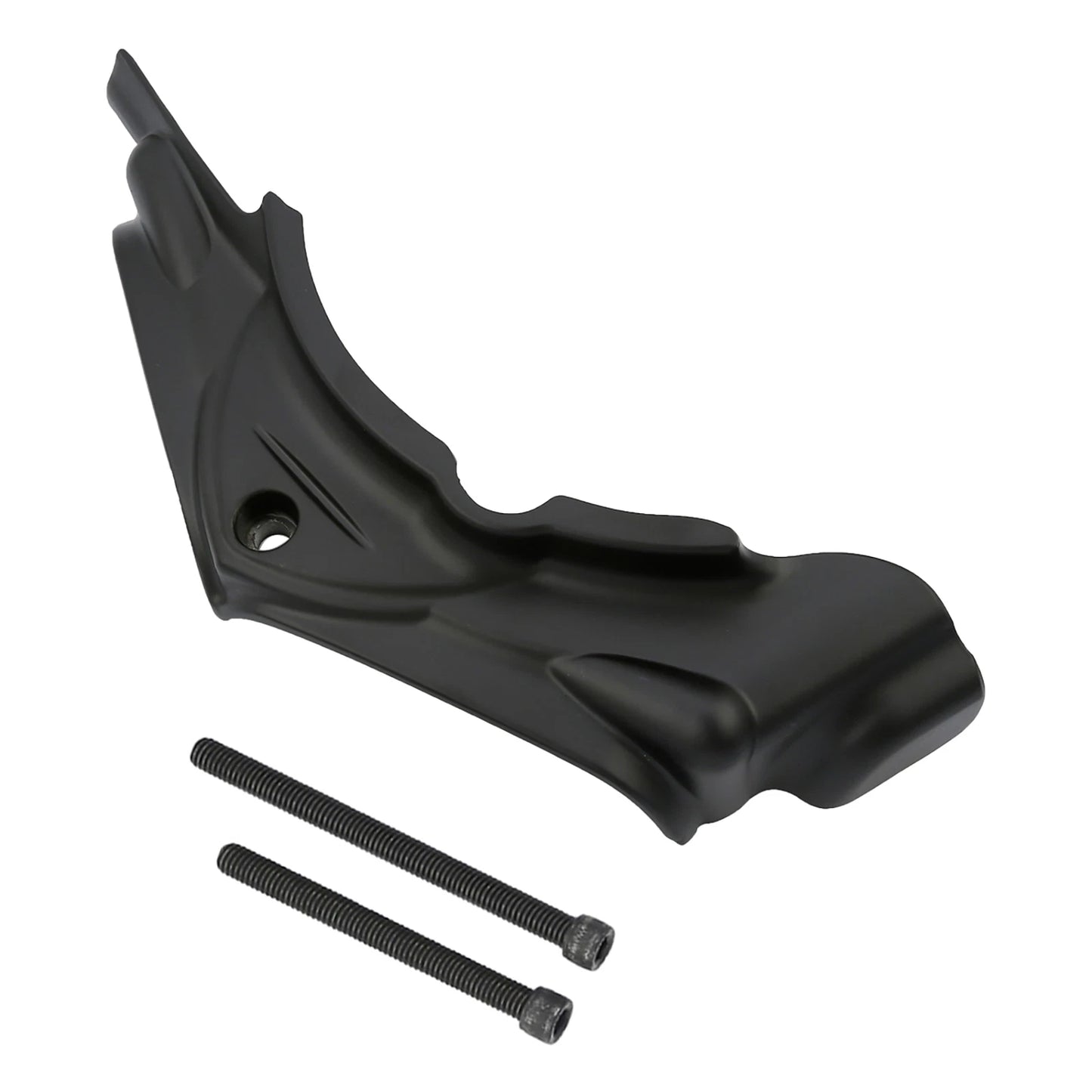 Black Cylinder Base Side Cover for Harley Touring, Dyna (2006-2016)