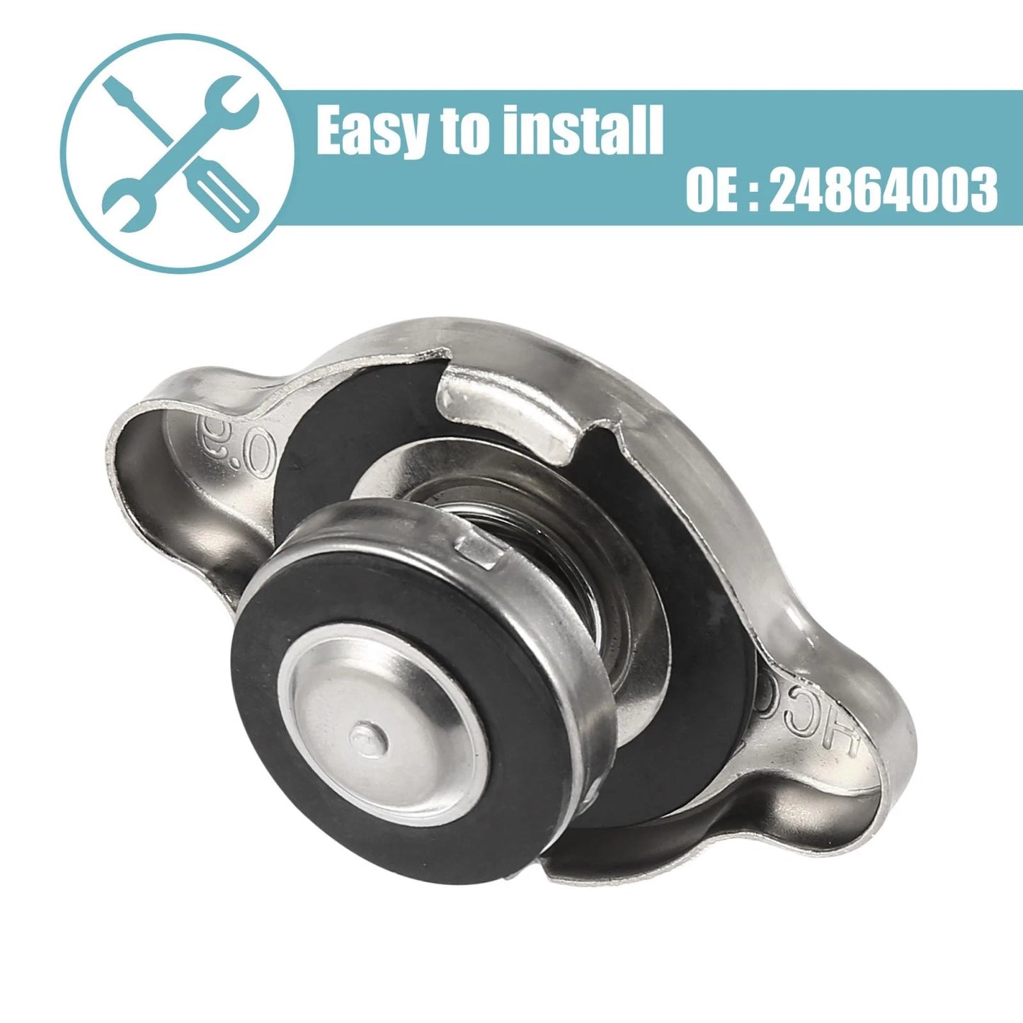 Radiator Coolant Recovery Cap for Ford (24864003)