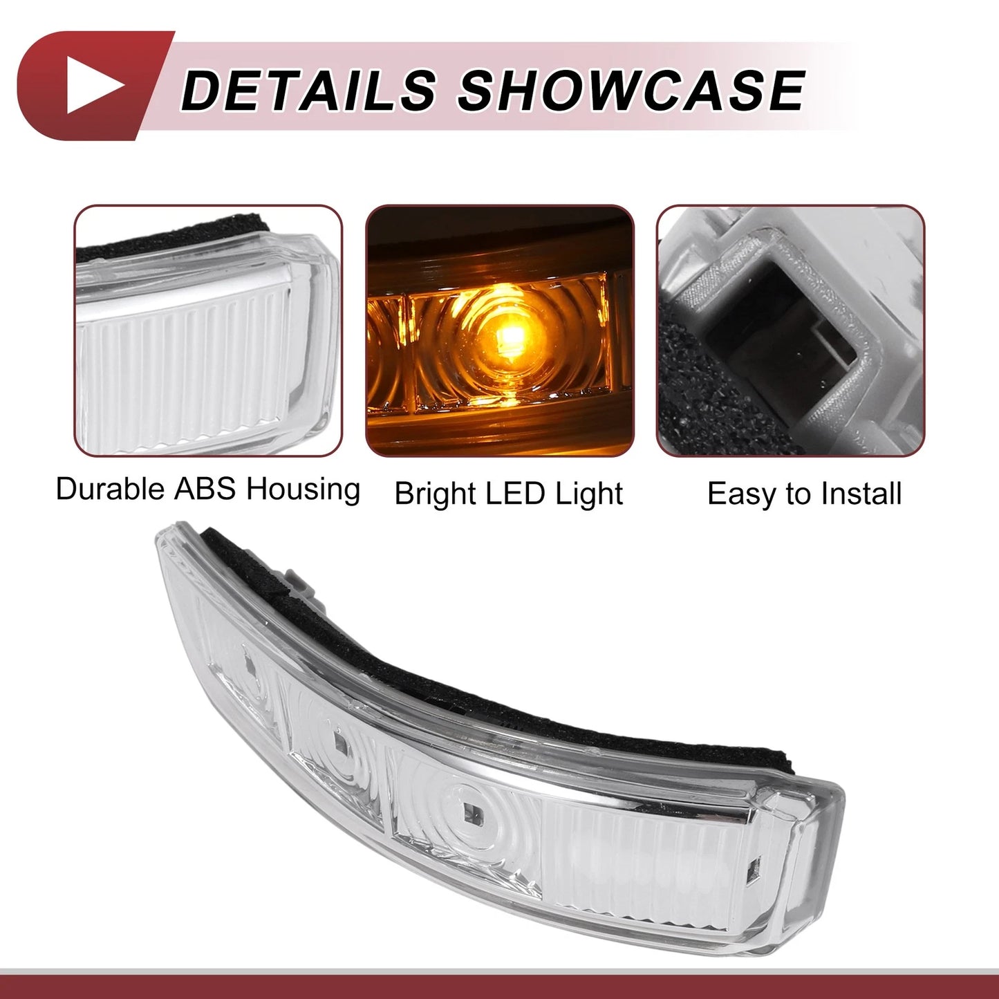 Front Right LED Turn Signal Light for Kia Sorento (2011-2015)
