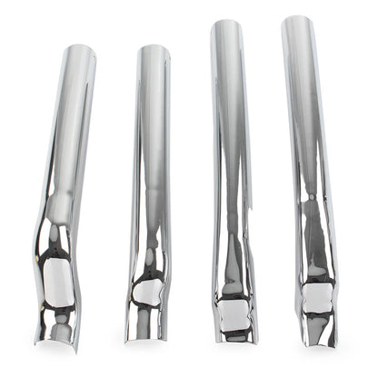 Chrome Rear Swingarm Tube Covers for Harley Heritage Softail Classic (2000-2011)