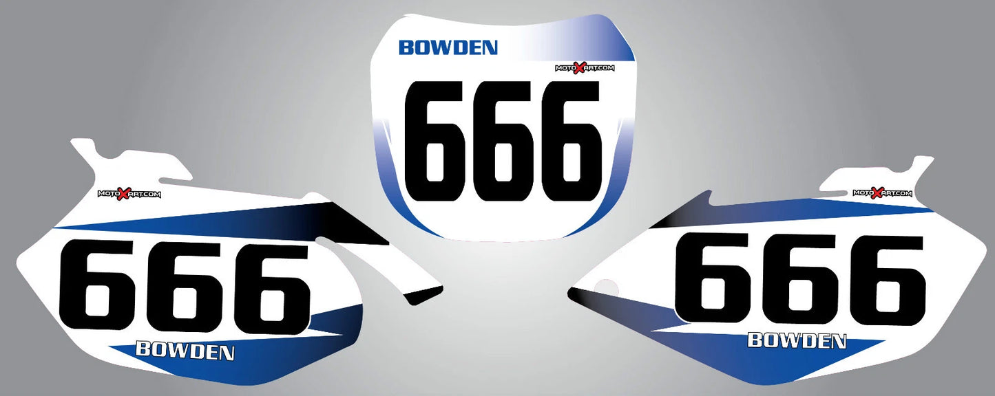 Custom Graphics Decals for Yamaha YZF 250 450 (2003-2005)